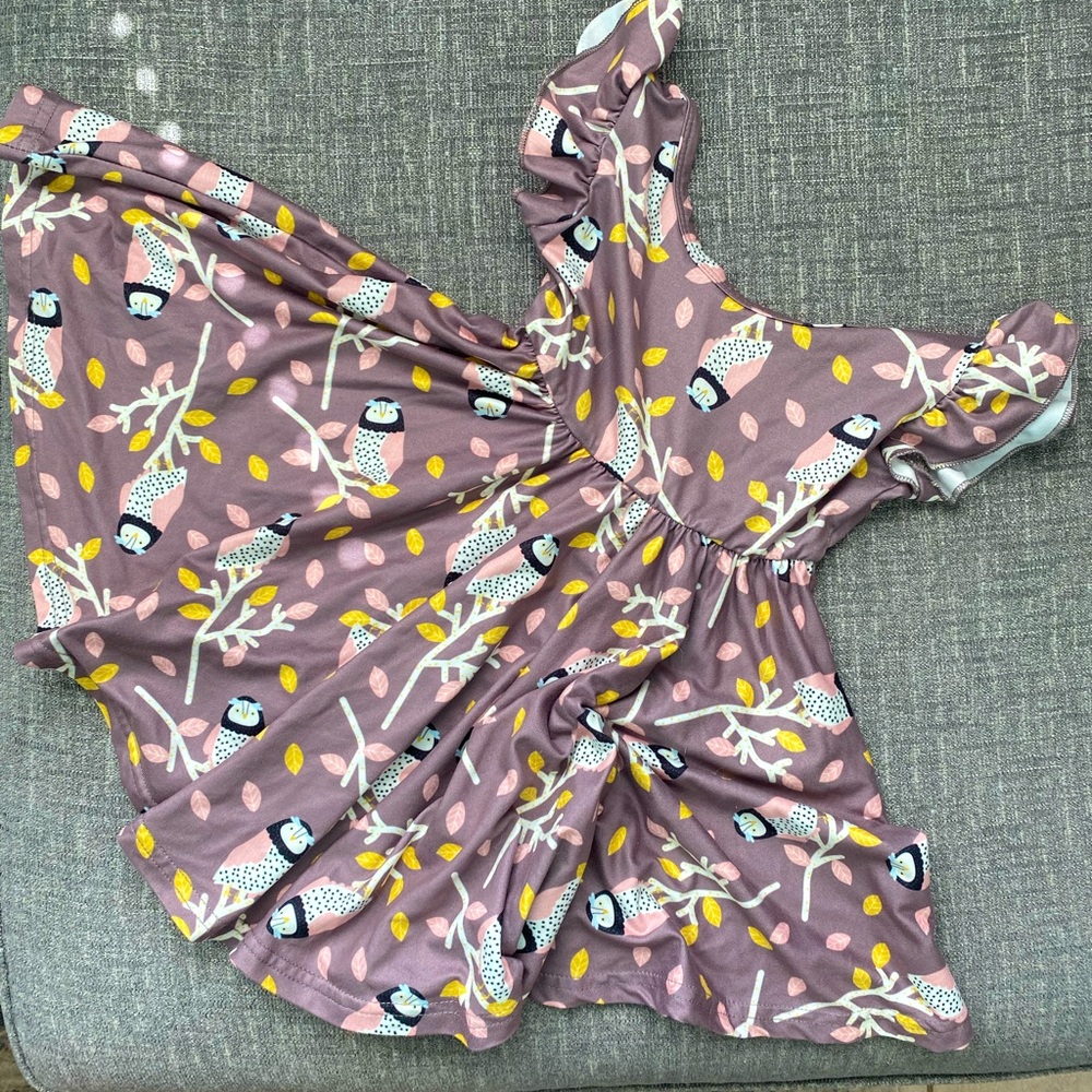 Dot dot smile empire dress.